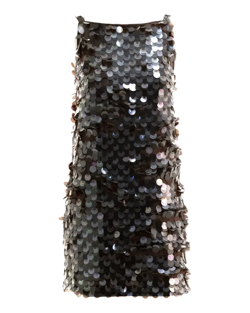P.A.R.O.S.H. P.A.R.O H. Minikleid mit Pailletten - Braun Braun
