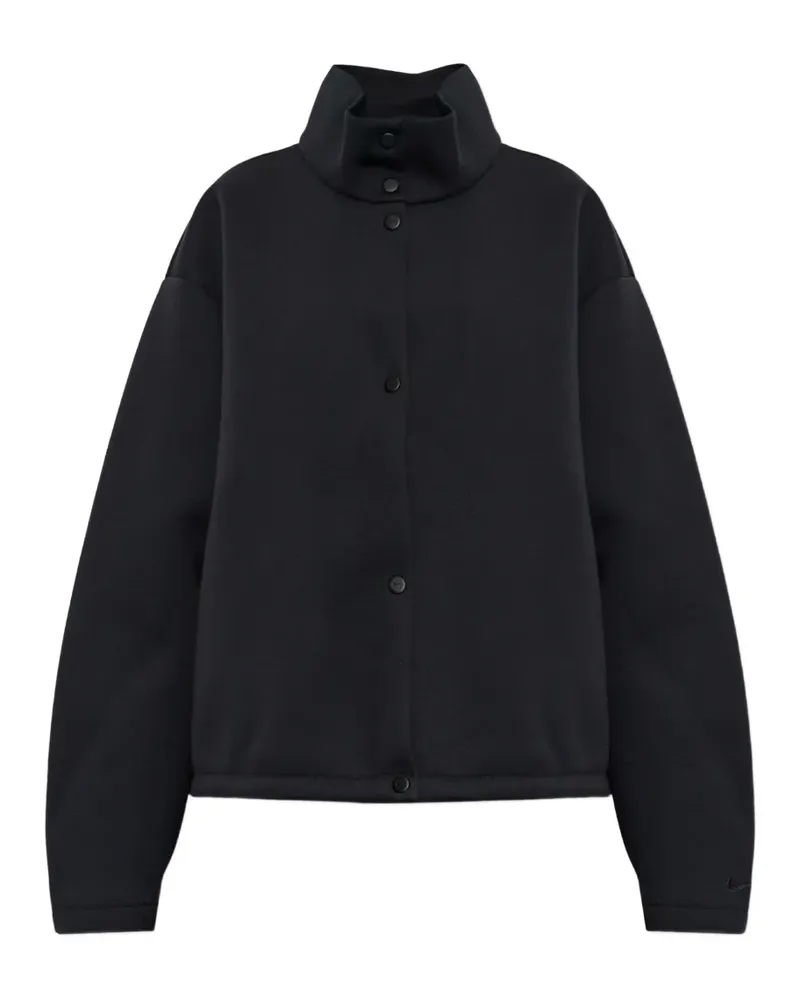 Nike Article Fleecejacke im Oversized-Look - Schwarz Schwarz
