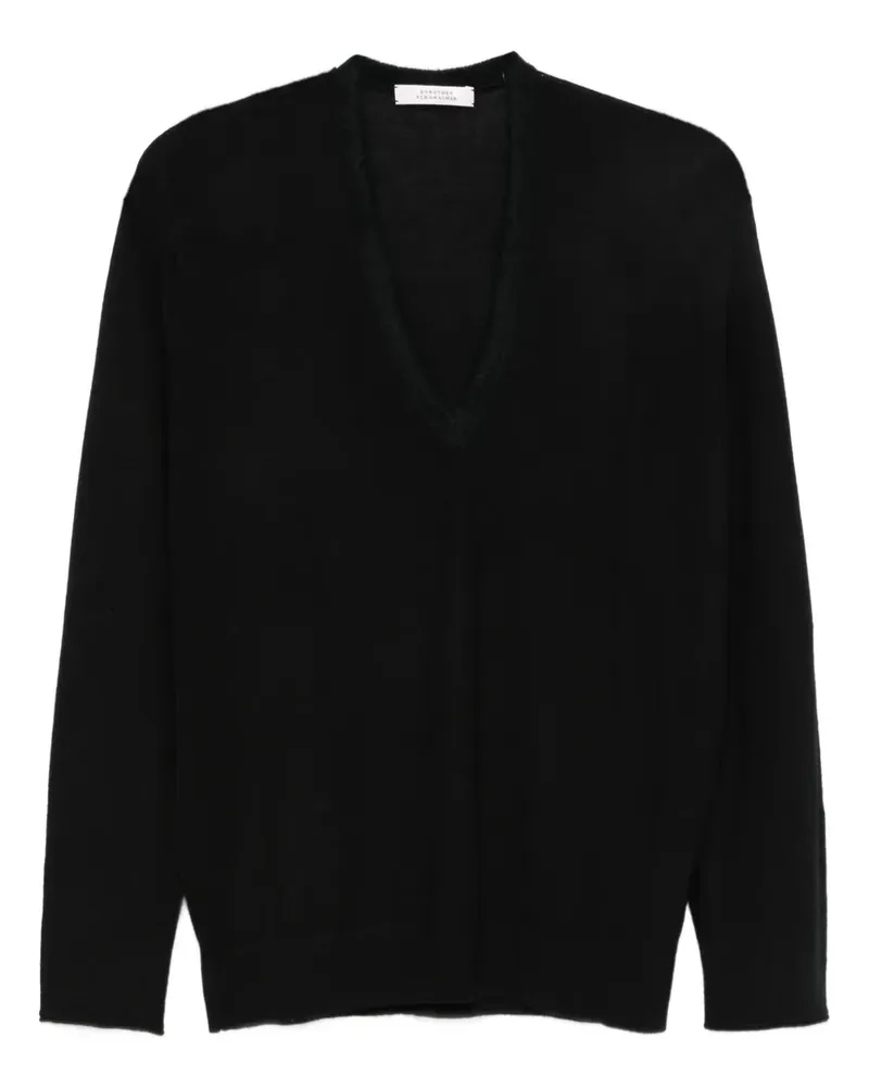 Dorothee Schumacher V-neck long-sleeve sweater - Schwarz Schwarz