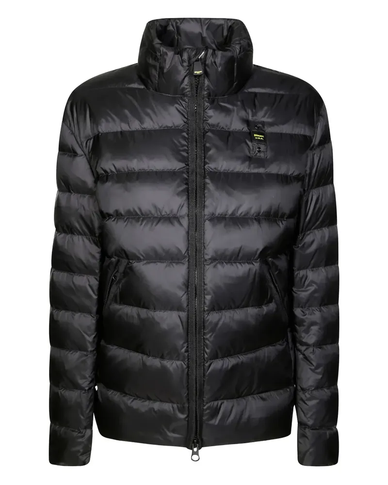 Blauer Austin Kapuzenjacke - Schwarz Schwarz