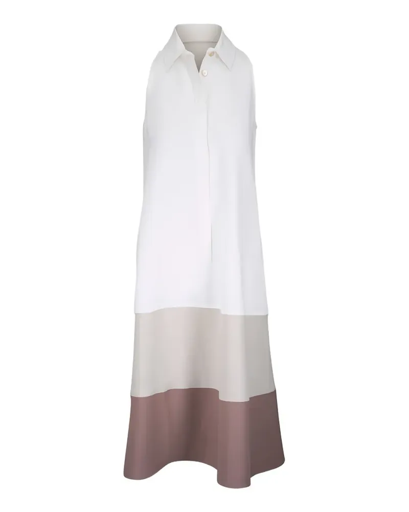 Antonelli Firenze Manuel colour-block midi dress - Weiß Weiß