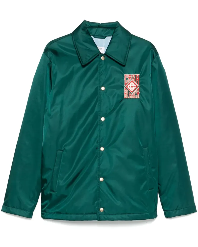 Casablanca Paris Stadium Hemdjacke - Grün Grün