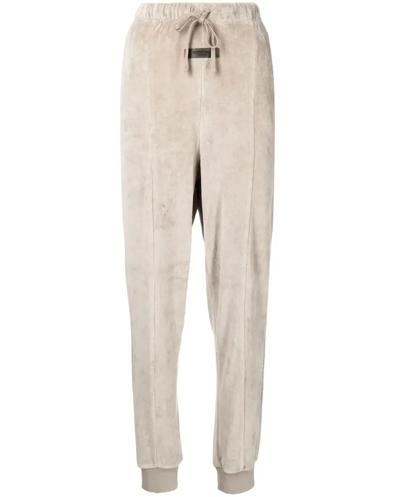 Fear of God Tapered-Jogginghose aus Velours - Braun Braun
