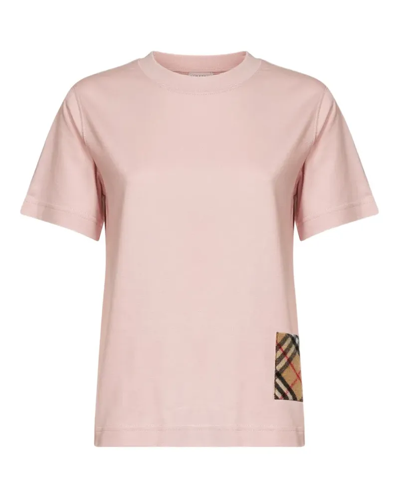 Burberry T-Shirt aus Kaschmir - Rosa Rosa