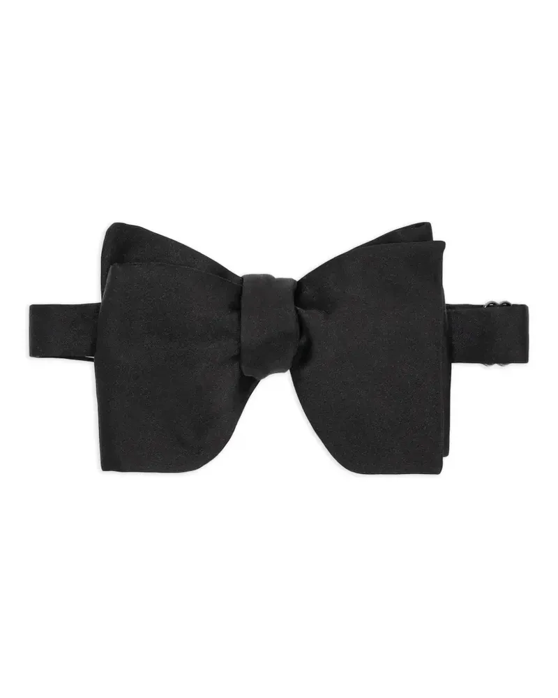 Fortela Brandon Fliege aus Seide - Schwarz Schwarz