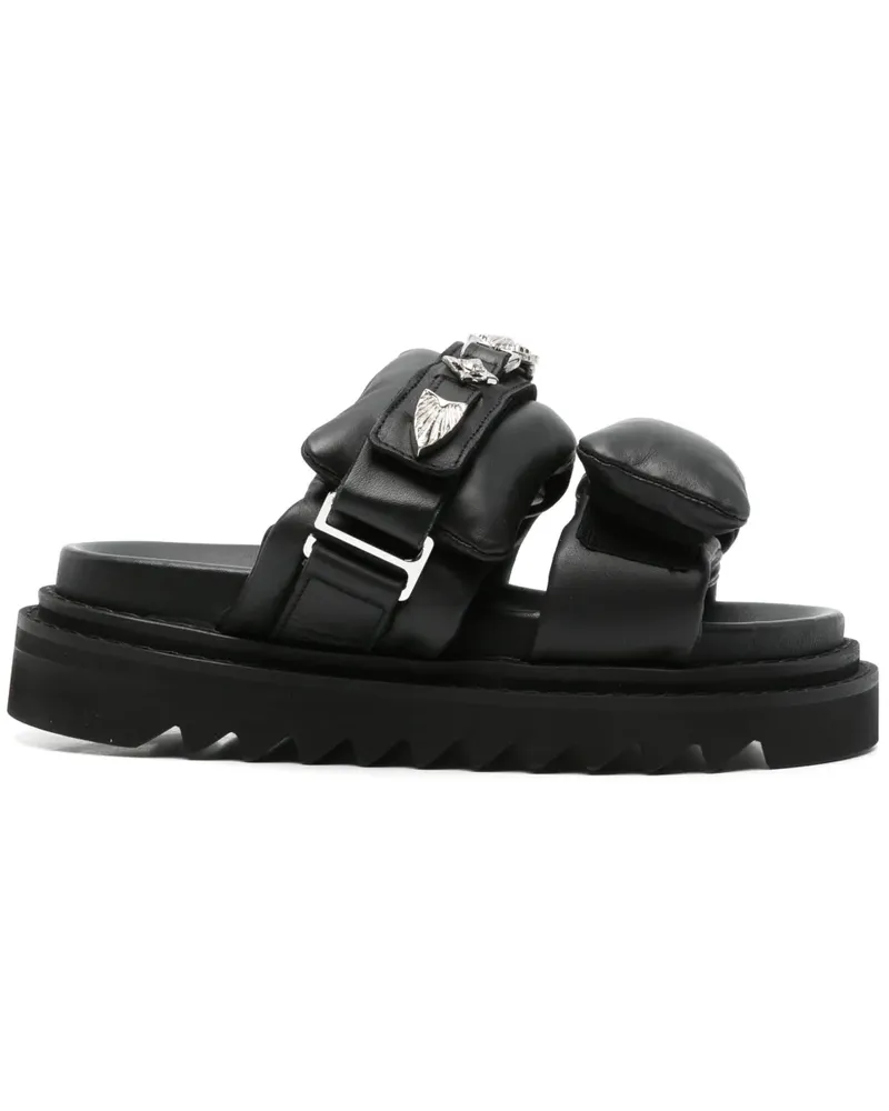 Toga Sandalen 40mm - Schwarz Schwarz