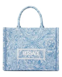 Versace Kleine Barocco Athena Handtasche Blau