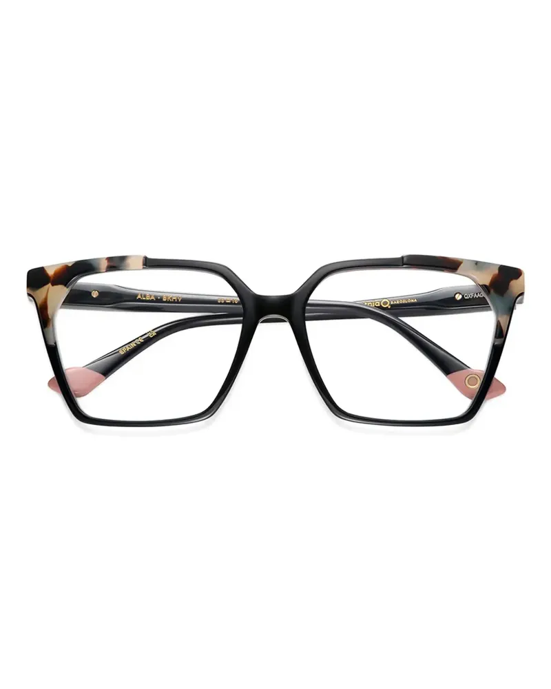 Etnia Barcelona Brille mit geometrischem Gestell - Schwarz Schwarz
