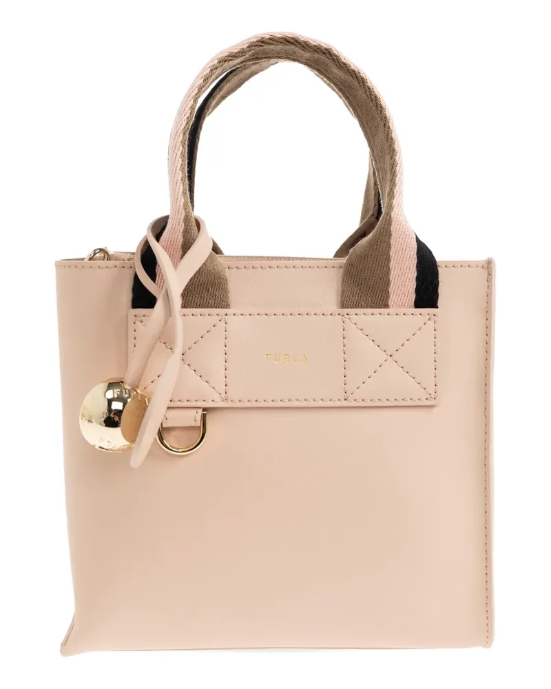 Furla mini Divide tote bag - Rosa Rosa