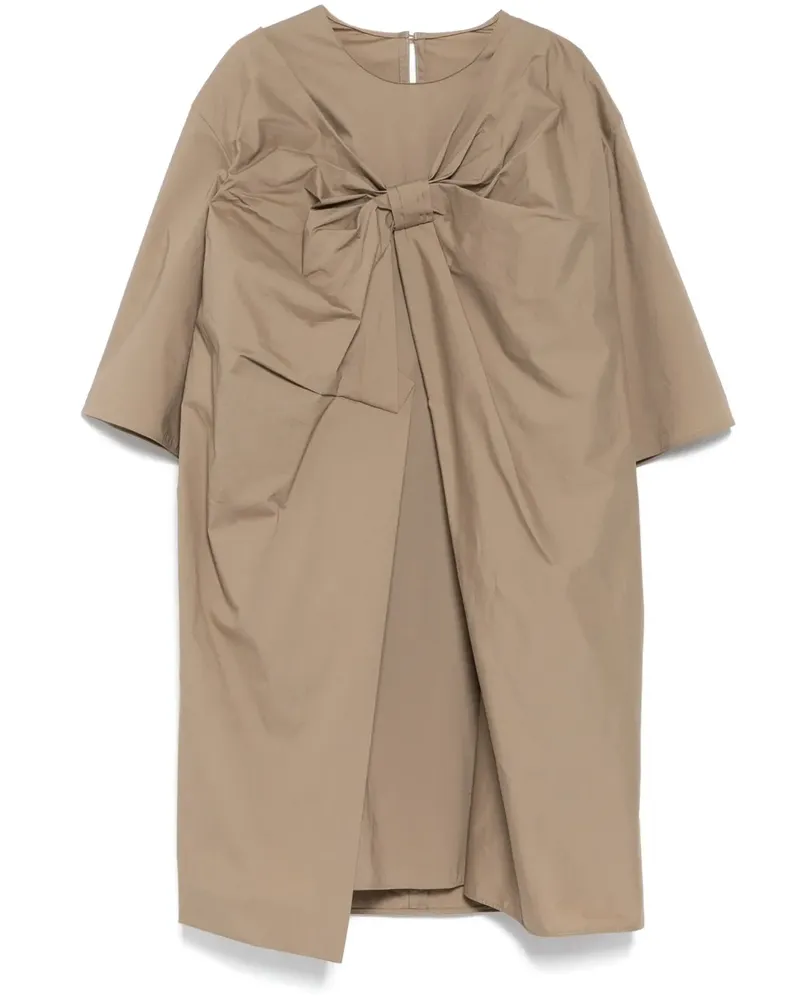 JNBY Kleid mit Schleife - Braun Braun