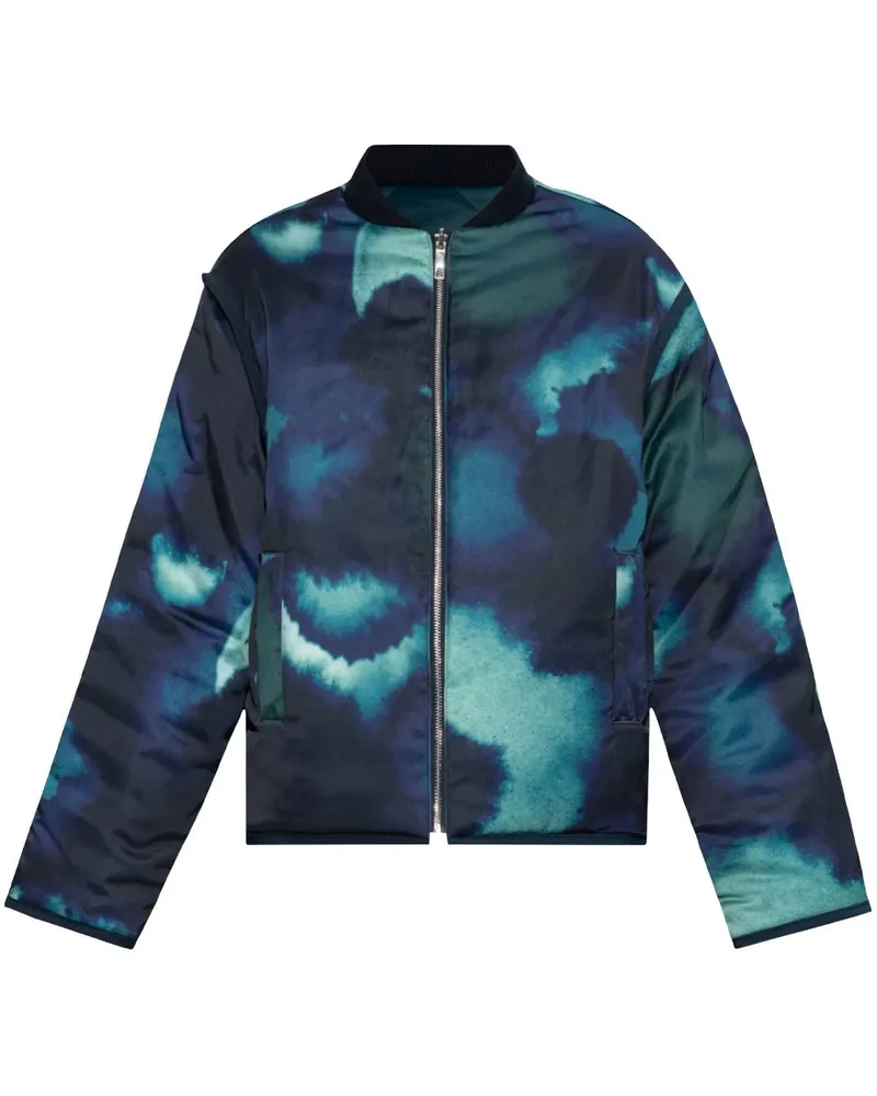 Paul Smith Gesteppte Aurora Jacke - Blau Blau
