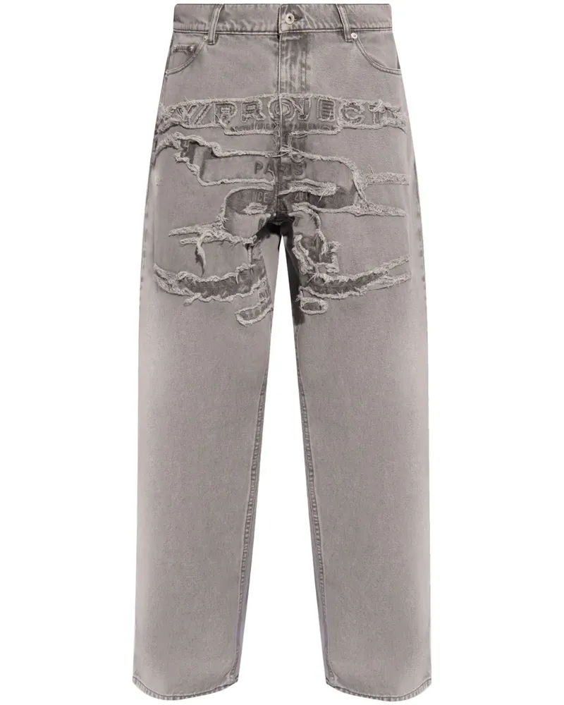 Y/PROJECT Paris' Best Jeans - Grau Grau