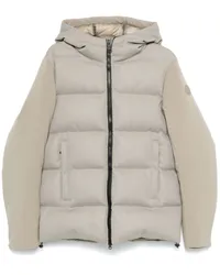 Colmar Daunenjacke mit Tech-Fischerstrick Grau