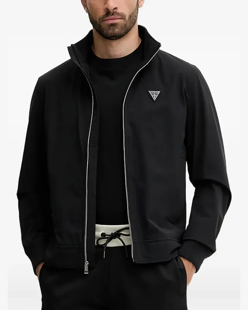 Guess Jacke mit Reißverschluss - Schwarz Schwarz