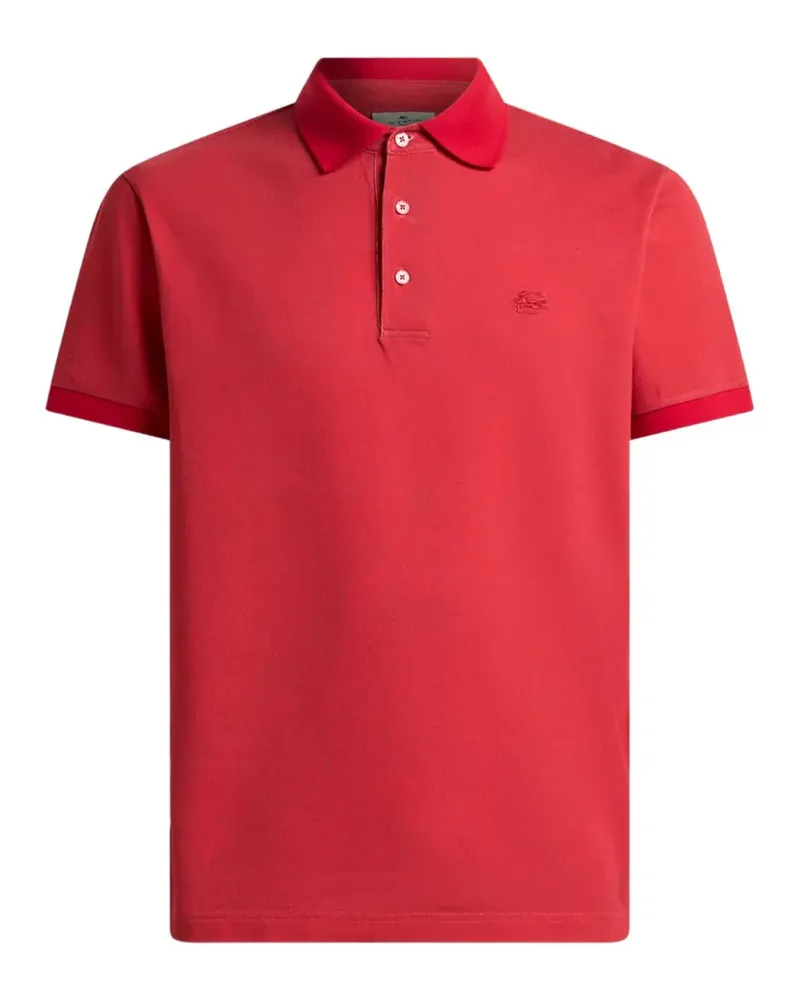 Etro Baumwoll-T-Shirt mit Arnica-Motiv - Rot Rot