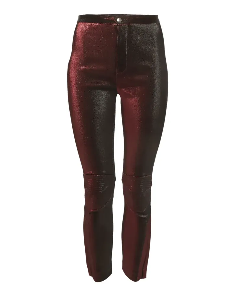 Area Straight-Leg-Hose mit gestricktem Knie - Rot Rot