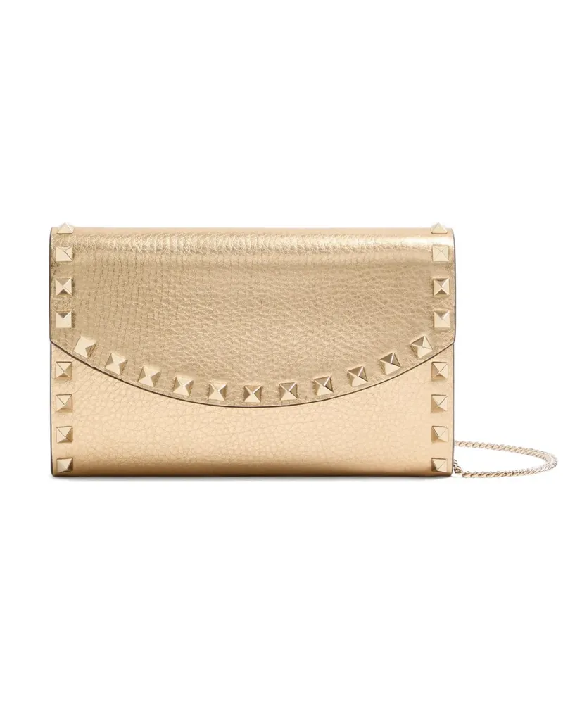 Valentino Garavani Umhängetasche mit Nieten - Gold Gold