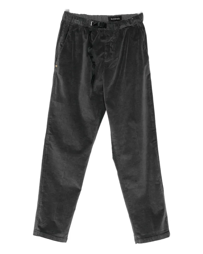 PLAN C Hose mit Kordelzug - Grau Grau