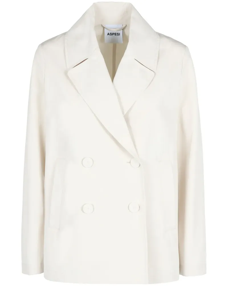ASPESI Doppelreihiger Blazer - Nude Nude