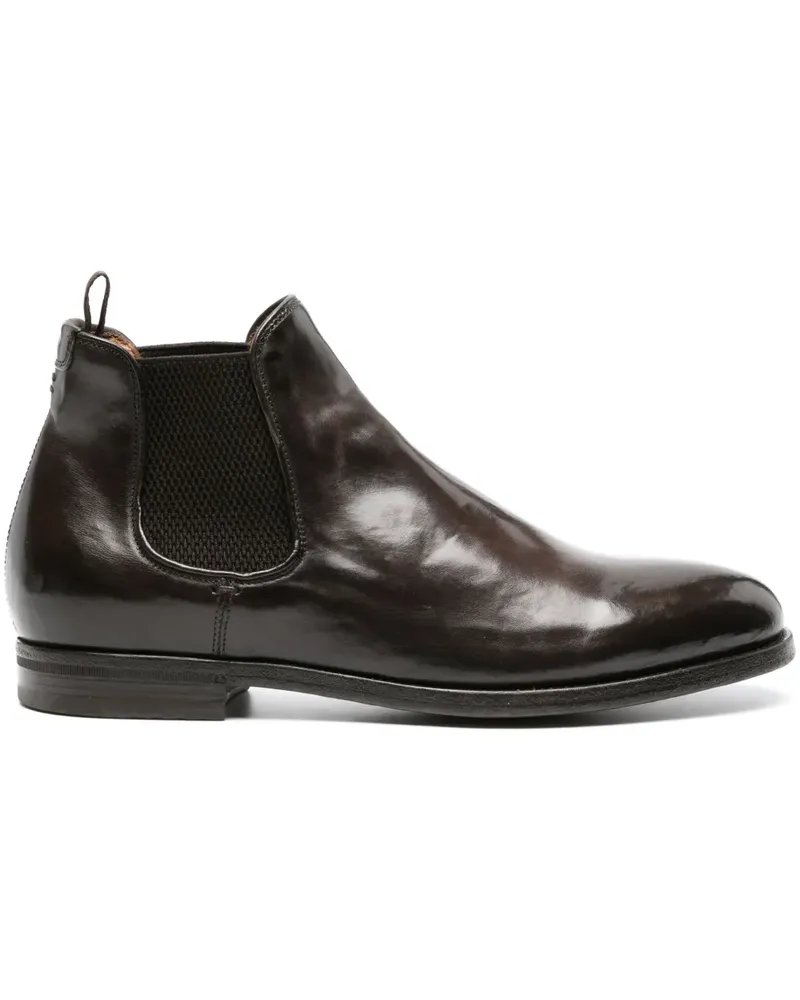 Officine Creative Italia Temple 008 Chelsea-Boots - Braun Braun