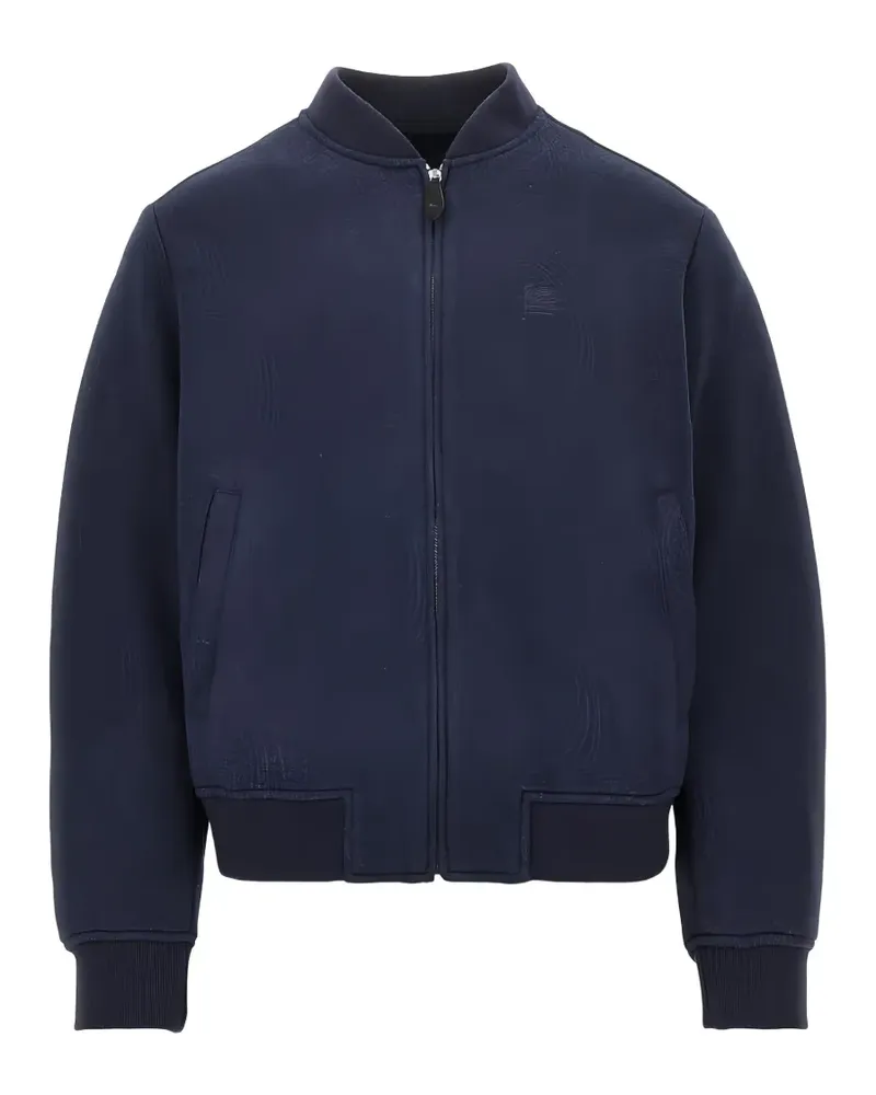 Etro Paisley bomber jacket - Blau Blau
