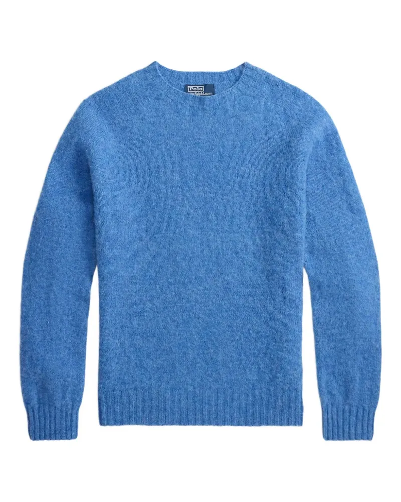 Ralph Lauren Langärmeliger Pullover aus Wolle - Blau Blau