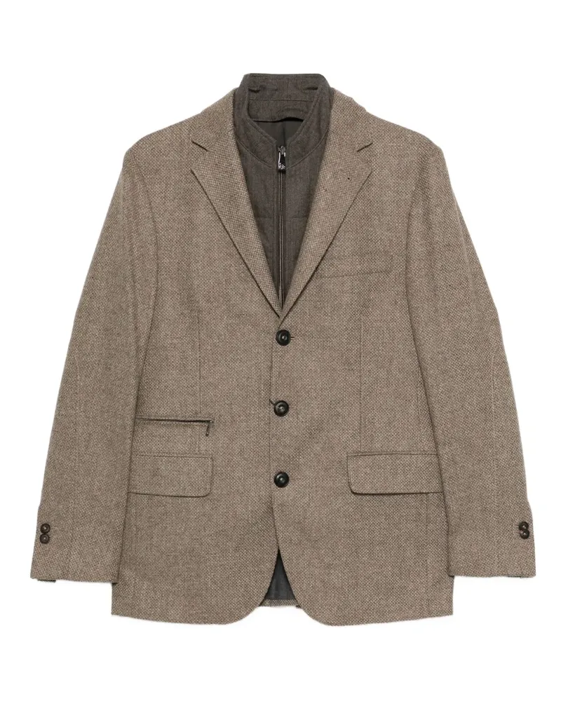 Corneliani Einreihige Jacke - Nude Nude