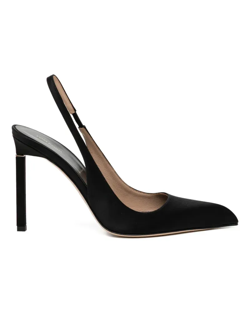 Tom Ford 120mm sling back pumps - Schwarz Schwarz