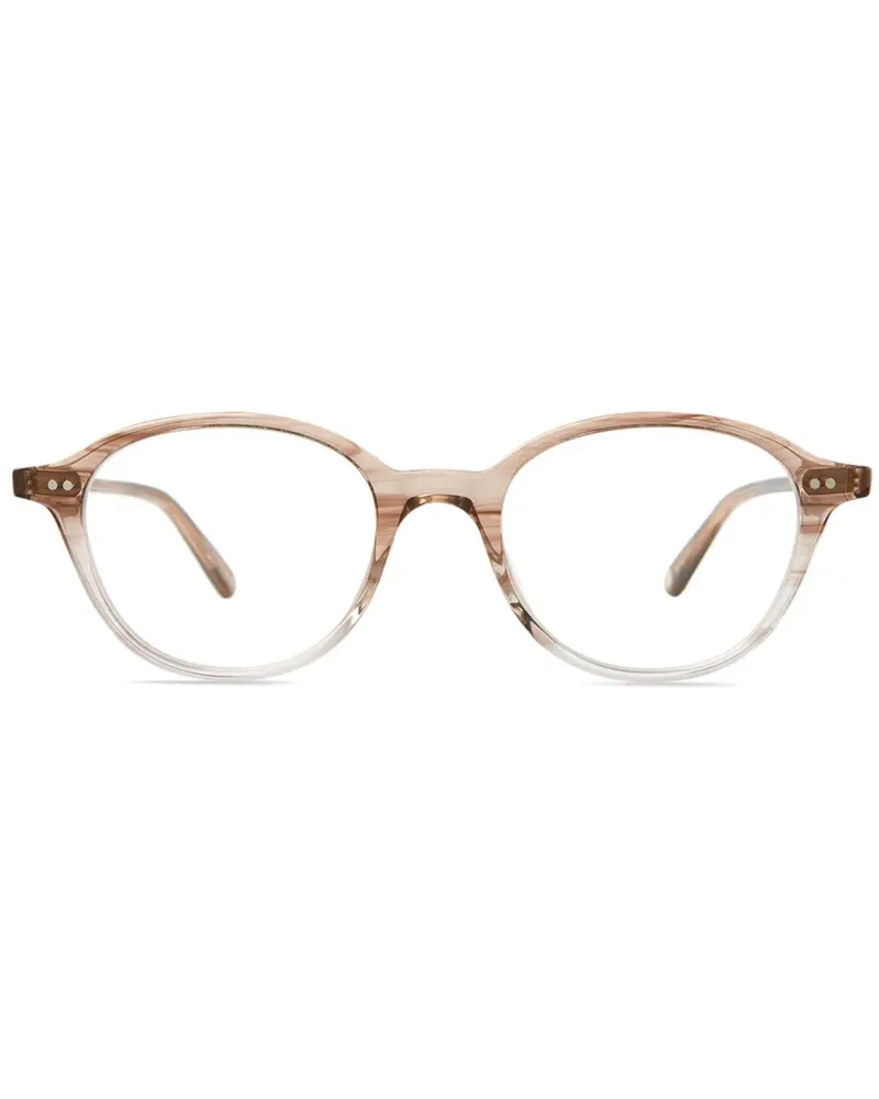 Garrett Leight Brille mit rundem Gestell - Braun Braun