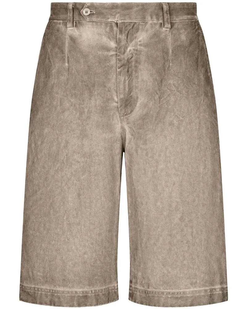 Dolce & Gabbana Shorts mit weitem Bein - Grau Grau