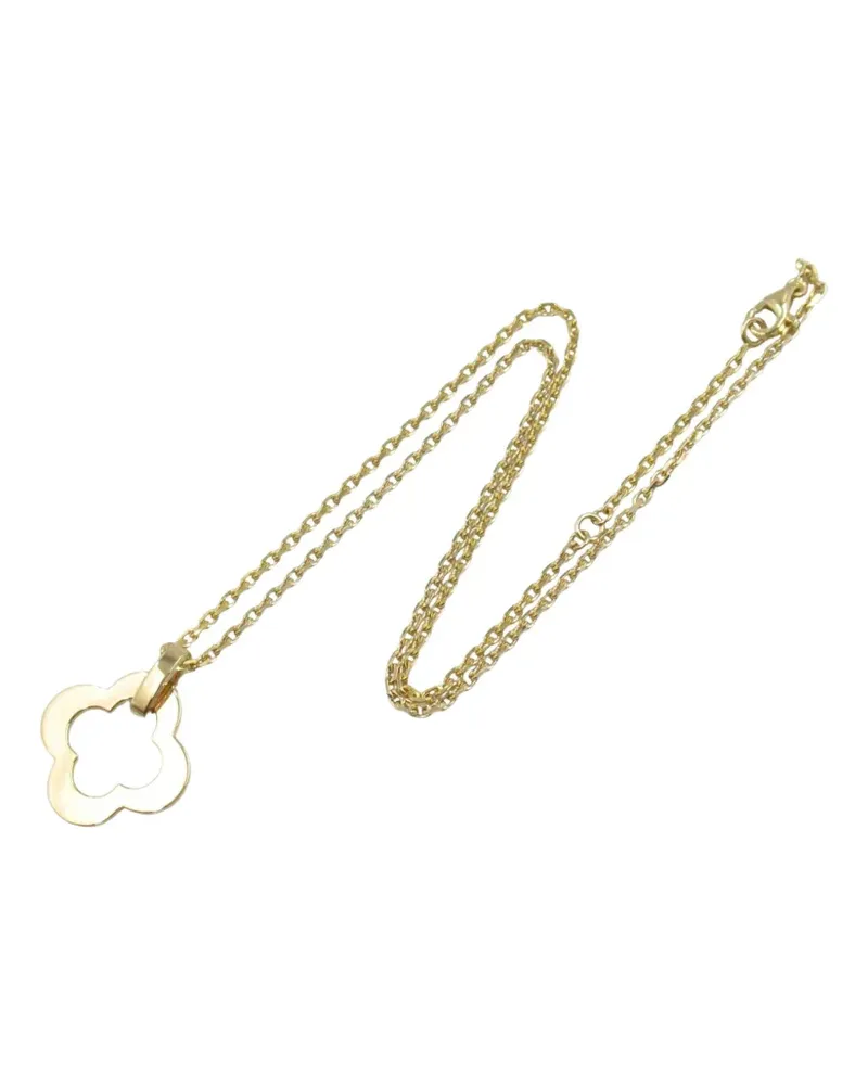 Van Cleef & Arpels 2010 18kt Byzantine Alhambra Gelbgoldhalskette Gold
