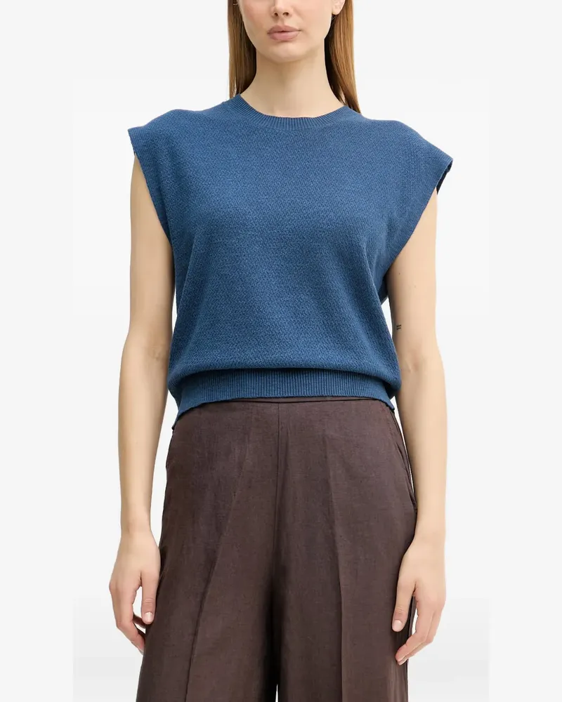 Benetton knitted vest - Blau Blau