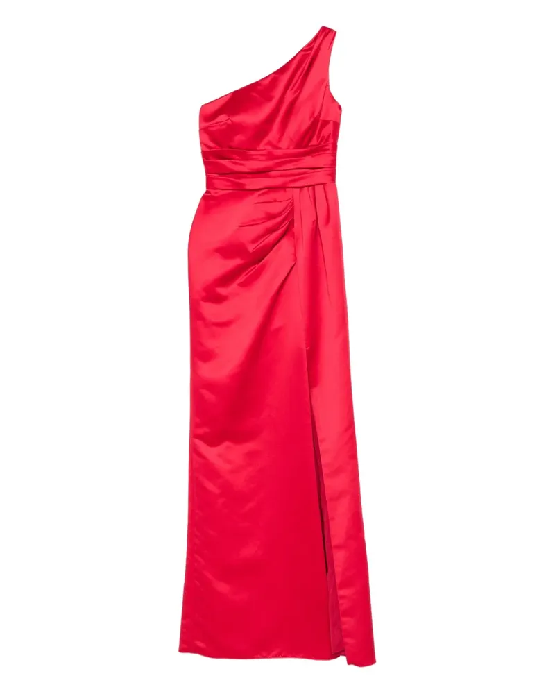 Nicole Miller One-Shoulder-Kleid aus Satin - Rosa Rosa