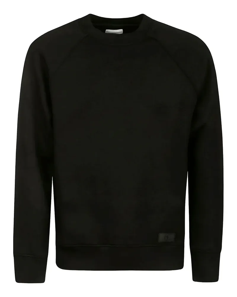 PT TORINO Sweatshirt mit Raglanärmeln - Schwarz Schwarz