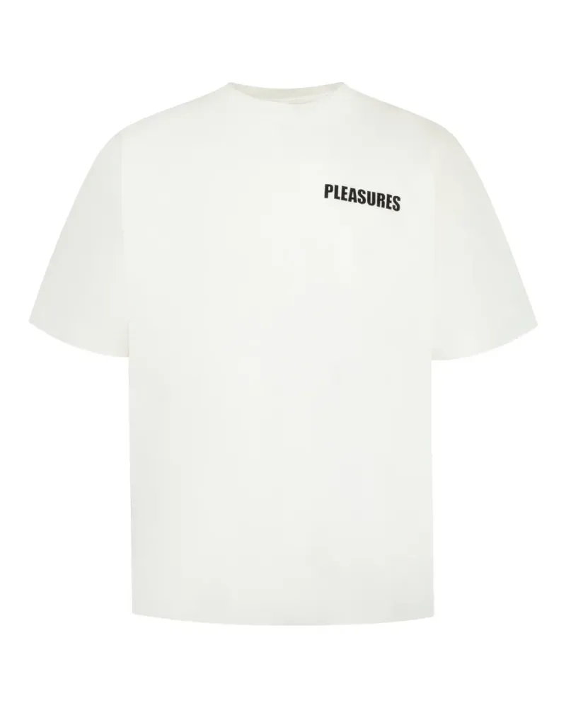 PLEASURES Impact T-Shirt - Weiß Weiß