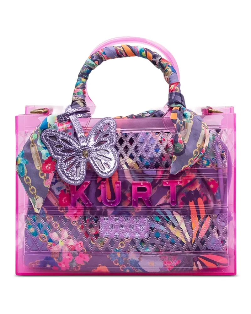 Kurt Geiger butterfly handle tote bag - Rosa Rosa