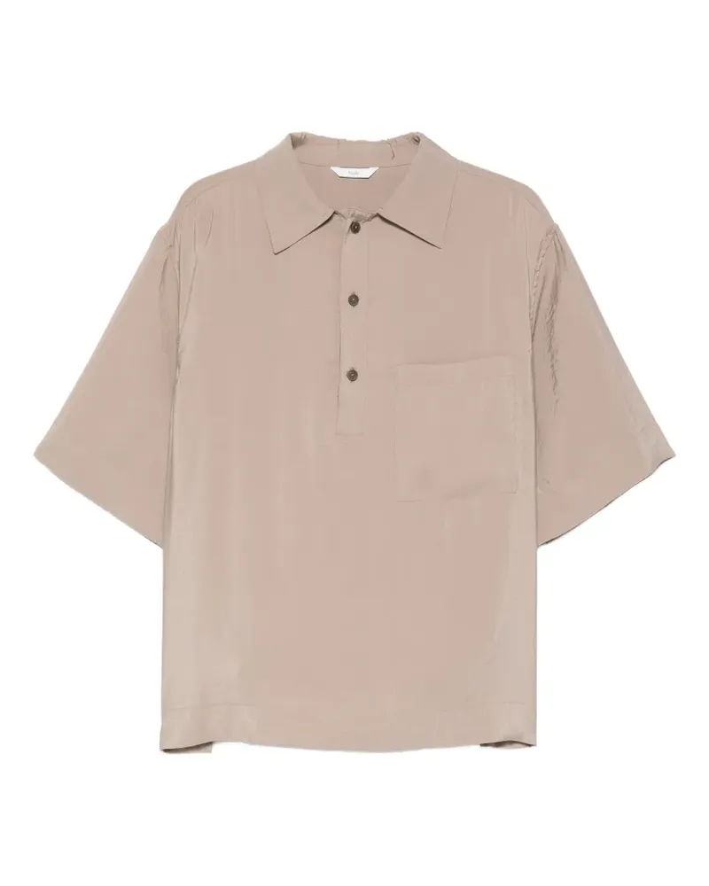 Hevò Montursi patch-pocket shirt - Nude Nude