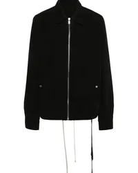 DRKSHDW by Rick Owens Twill-Jacke mit Reißverschluss Schwarz