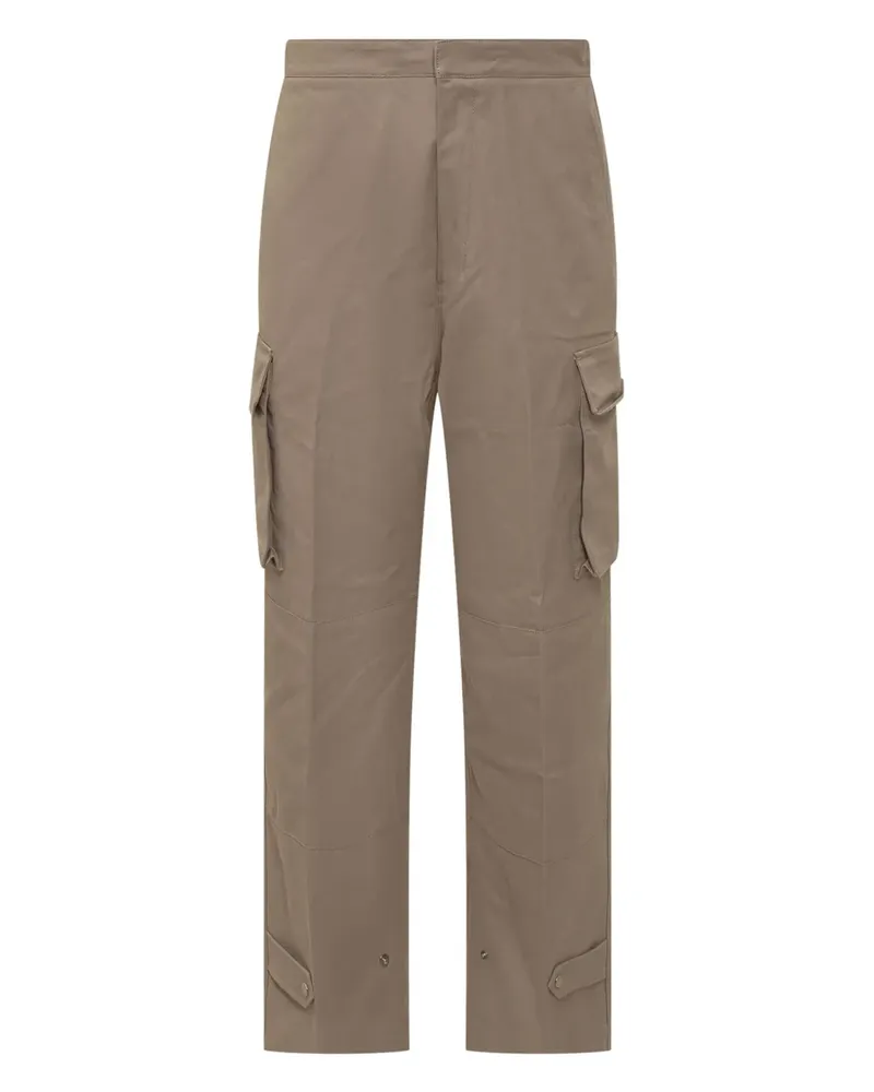 AMI Paris Hose mit aufgesetzten Taschen - Braun Braun