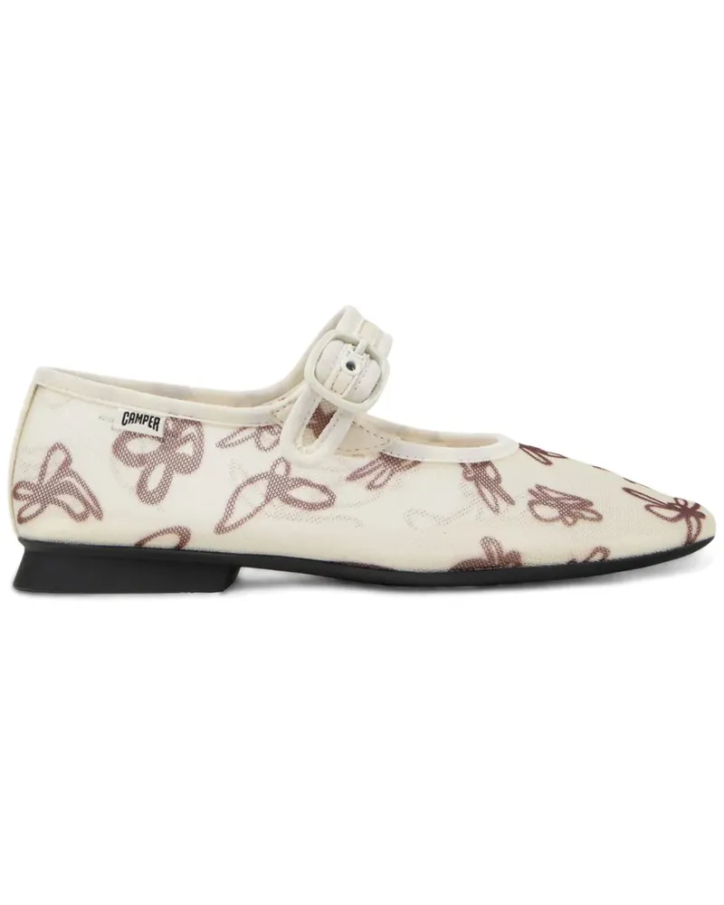 Camper Casi Myra Ballerinas - Weiß Weiß