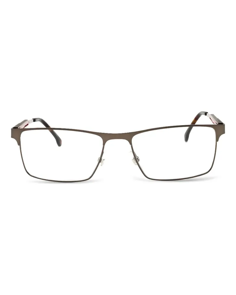 Carrera Brille mit eckigem Gestell - Silber Silber