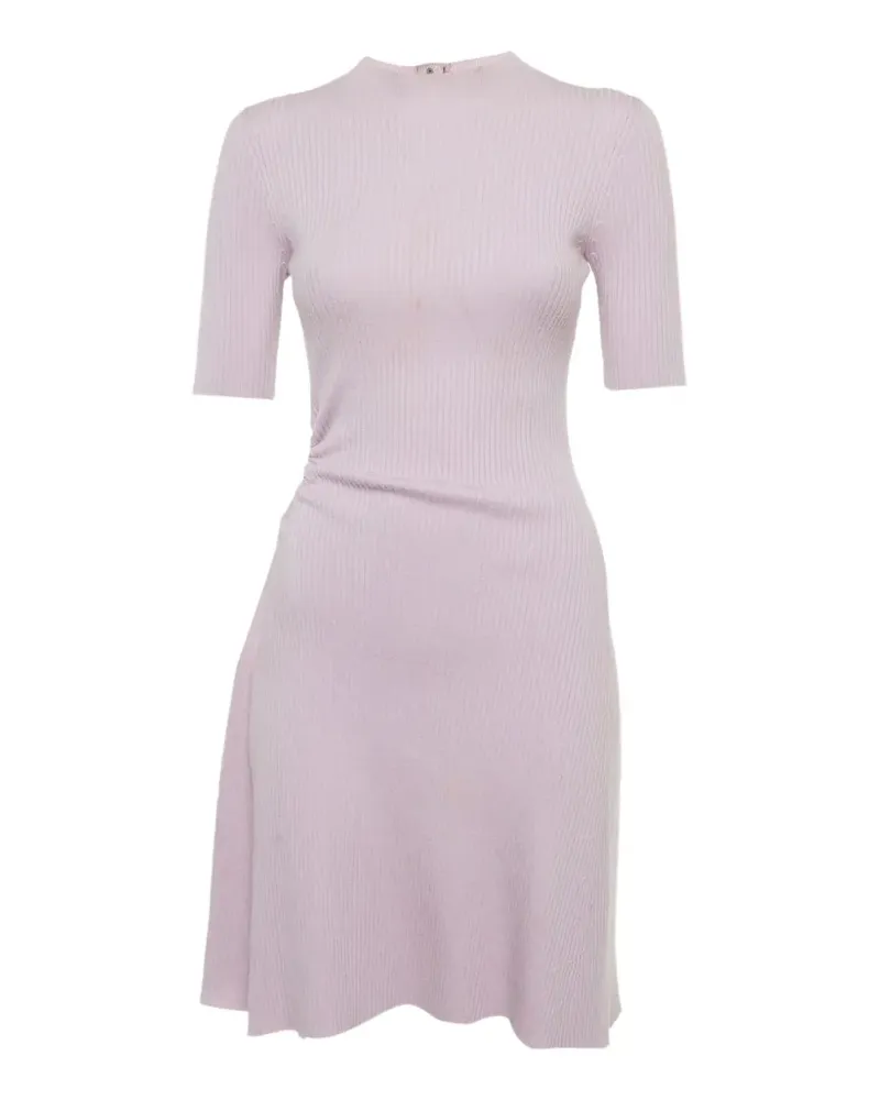 Maje rib-knit cut-out mini dress - Violett Violett