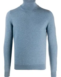 Malo Pullover mit Rollkragen Blau