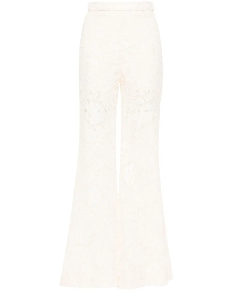 Zimmermann Ausgestellte Matchmaker Spitzenhose - Nude Nude