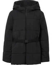 Burberry Gefütterte Jacke Schwarz