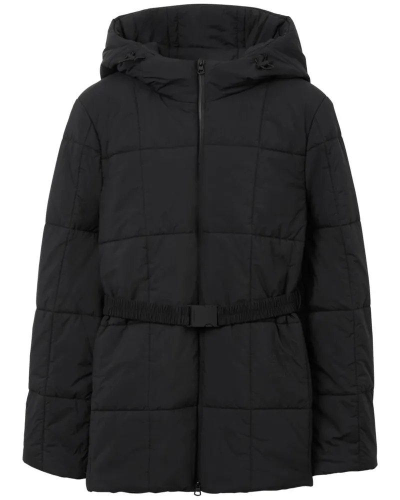 Burberry Gefütterte Jacke Schwarz