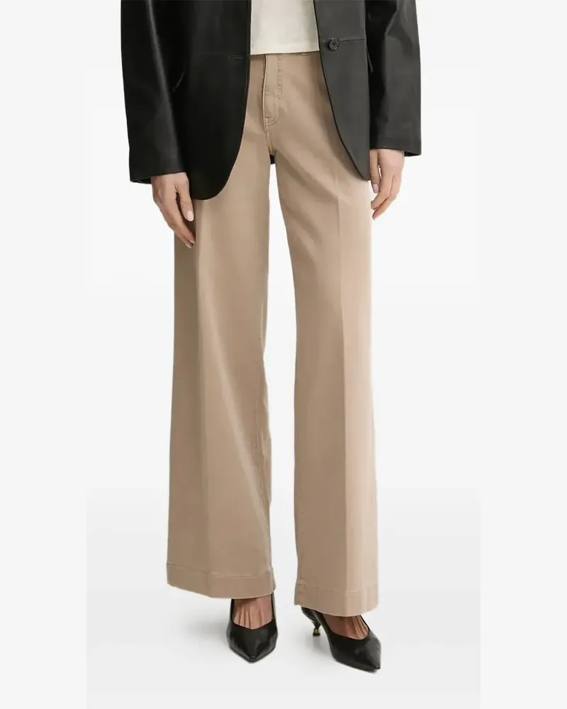 Guess Jeans mit weitem Bein - Nude Nude