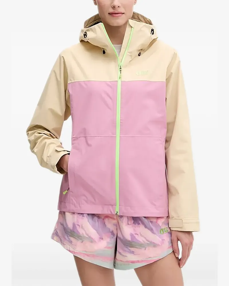 Picture Kapuzenjacke in Colour-Block-Optik - Rosa Rosa