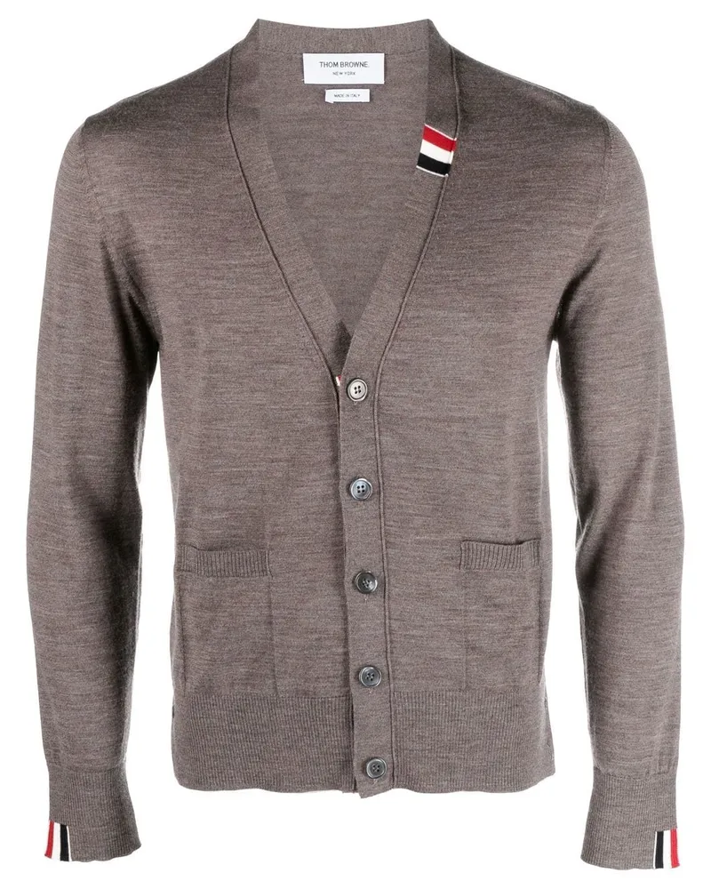 Thom Browne Geknöpfter Cardigan - Braun Braun