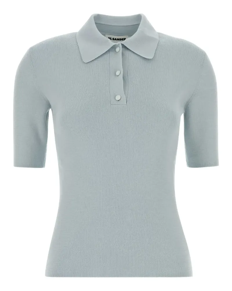 Jil Sander short-sleeve polo shirt - Blau Blau